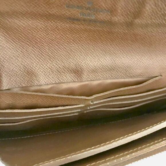 Authentic Louis Vuitton LV Monogram Porte Feuille Accordion Bifold Long Wallet - Picture 6 of 8